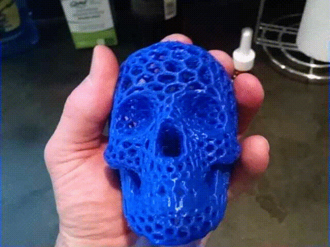 Skull lamps - Voronoi Style 3D Print 14476 Skull lamps - Voronoi Style 3D Print 14476