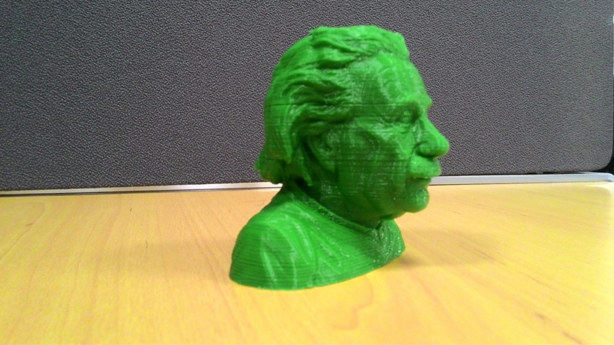 Einstein Bust (14K) 3D Print 14549 Einstein Bust (14K) 3D Print 14549