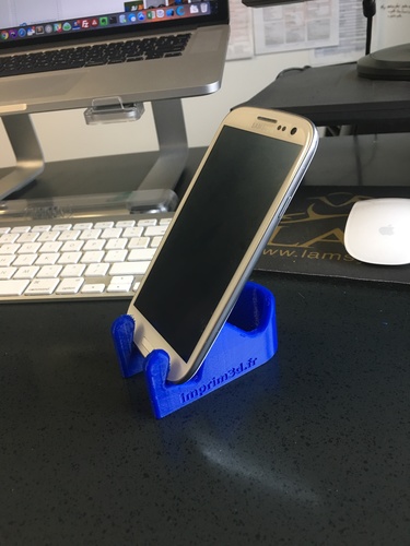 Hold phone 2 positions 3D Print 14576 Hold phone 2 positions 3D Print 14576