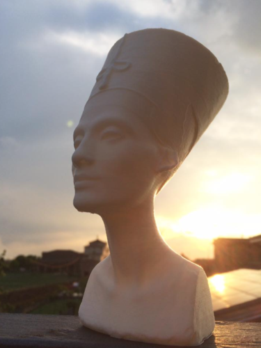 Bust of Nefertiti-Real 3d scan 3D Print 14596 Bust of Nefertiti-Real 3d scan 3D Print 14596