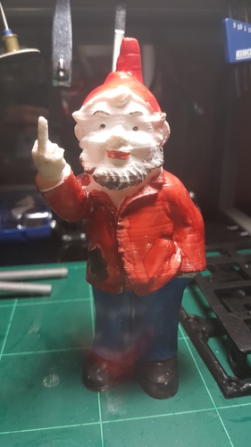 Rude gnome 3D Print 14619 Rude gnome 3D Print 14619