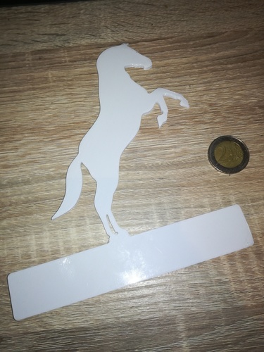Custom stable name plate 3D Print 14714 Custom stable name plate 3D Print 14714