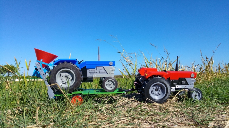OpenRC Tractor 3D Print 14721 OpenRC Tractor 3D Print 14721