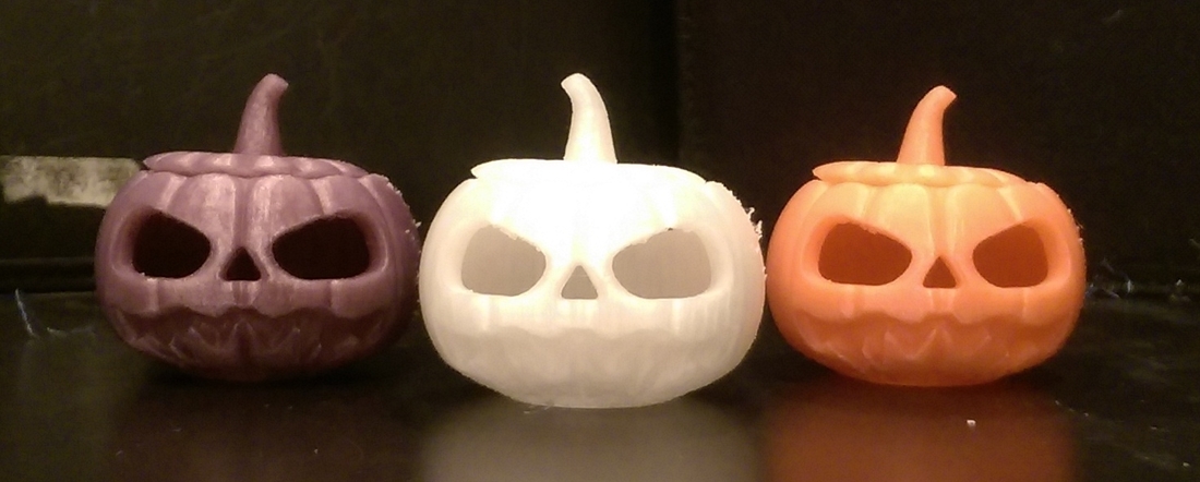 Makies Jack-O-Lantern Redux 1.0 3D Print 14868 Makies Jack-O-Lantern Redux 1.0 3D Print 14868