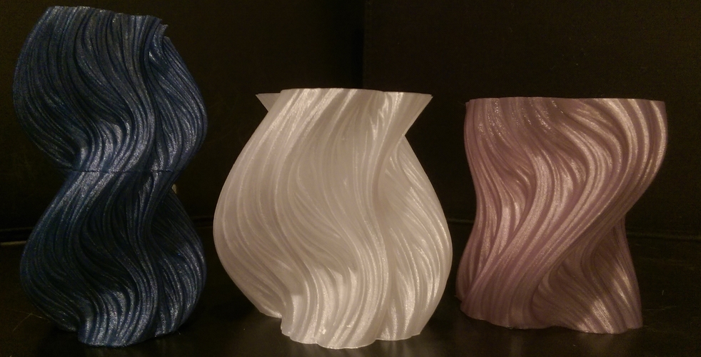 Julia Vase #004 - Bloom 3D Print 14869 Julia Vase #004 - Bloom 3D Print 14869