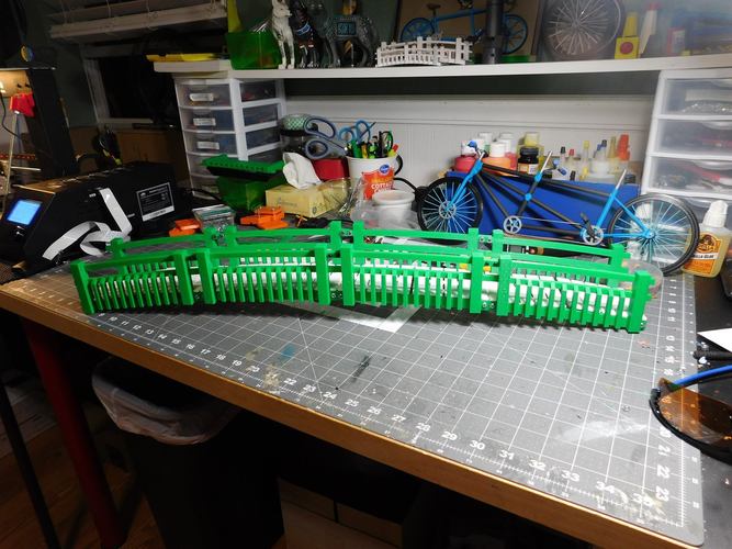 Garden Walk Bridge 3D Print 14897 Garden Walk Bridge 3D Print 14897