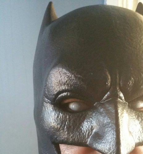 Batman Cowl 3D Print 14932 Batman Cowl 3D Print 14932