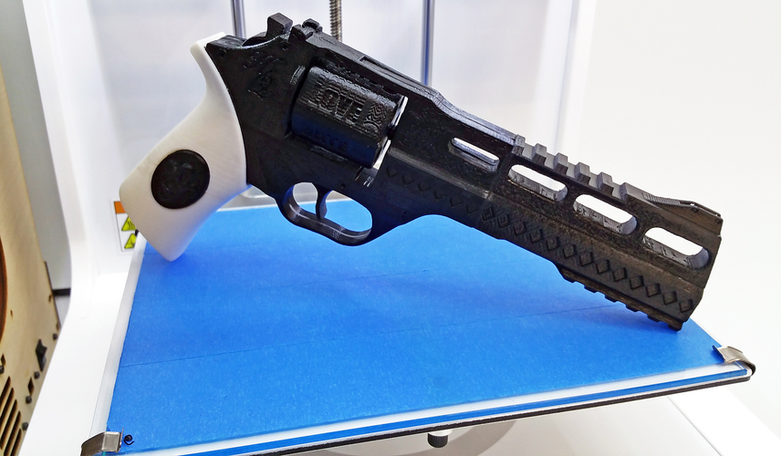 Harley Quinn Handgun - Suicide Squad 3D Print 14959 Harley Quinn Handgun - Suicide Squad 3D Print 14959