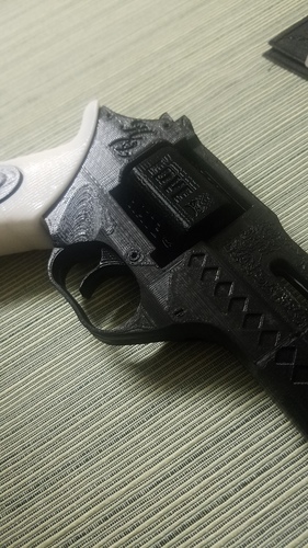 Harley Quinn Handgun - Suicide Squad 3D Print 14960 Harley Quinn Handgun - Suicide Squad 3D Print 14960