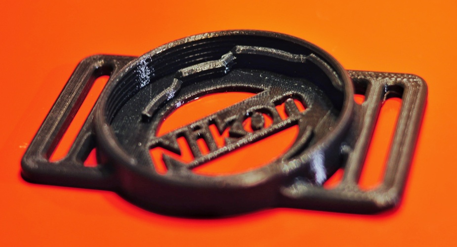 Nikon Lens cap holder 52-58-67-72-77 3D Print 15009 Nikon Lens cap holder 52-58-67-72-77 3D Print 15009