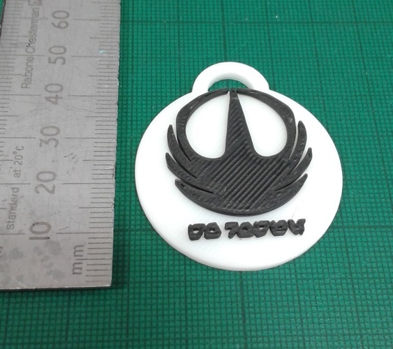 Rogue One Key fob 3D Print 15092 Rogue One Key fob 3D Print 15092