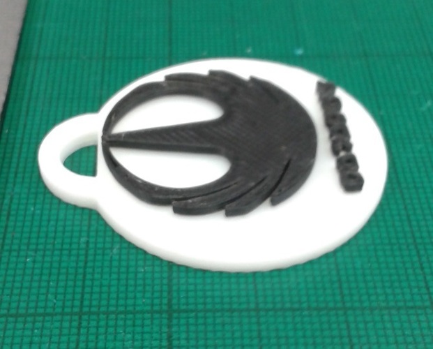 Rogue One Key fob 3D Print 15093 Rogue One Key fob 3D Print 15093