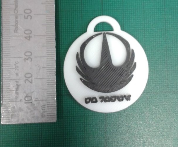 Rogue One Key fob 3D Print 15094 Rogue One Key fob 3D Print 15094