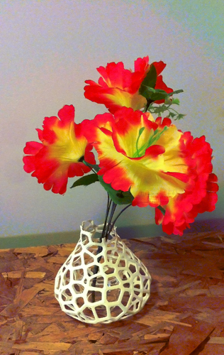 LIT Vooronoi Vase 3D Print 15119 LIT Vooronoi Vase 3D Print 15119