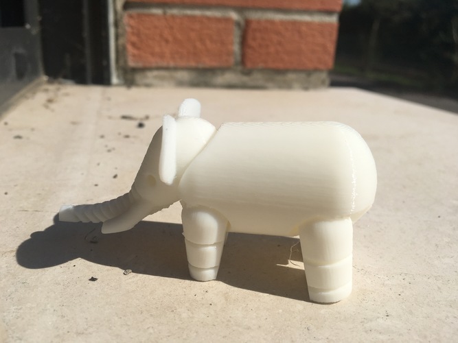 Elephant 3D Print 15121 Elephant 3D Print 15121