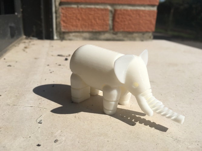 Elephant 3D Print 15122 Elephant 3D Print 15122