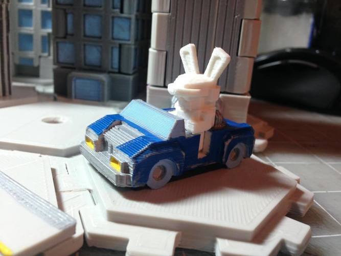 Mech City: Vehicle Set 3D Print 15170 Mech City: Vehicle Set 3D Print 15170