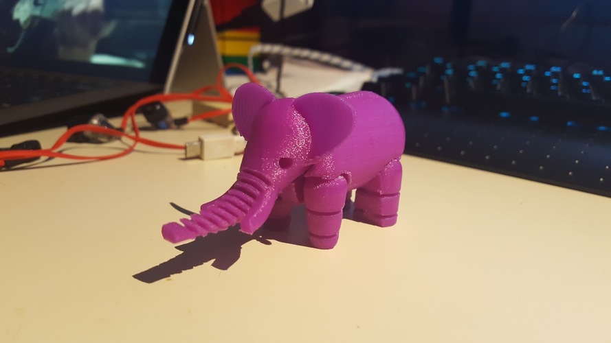 Elephant 3D Print 15215 Elephant 3D Print 15215