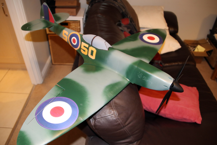 3D printed RC Spitfire Mk XVI ver1.2 3D Print 15235 3D printed RC Spitfire Mk XVI ver1.2 3D Print 15235