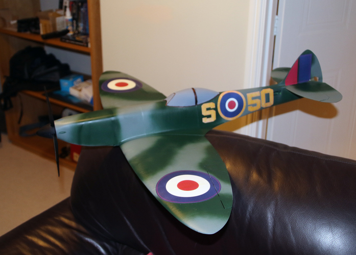3D printed RC Spitfire Mk XVI ver1.2 3D Print 15236 3D printed RC Spitfire Mk XVI ver1.2 3D Print 15236