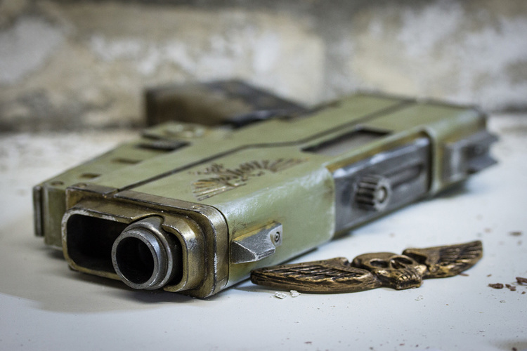 Warhammer 40K Handgun 3D Print 15275 Warhammer 40K Handgun 3D Print 15275