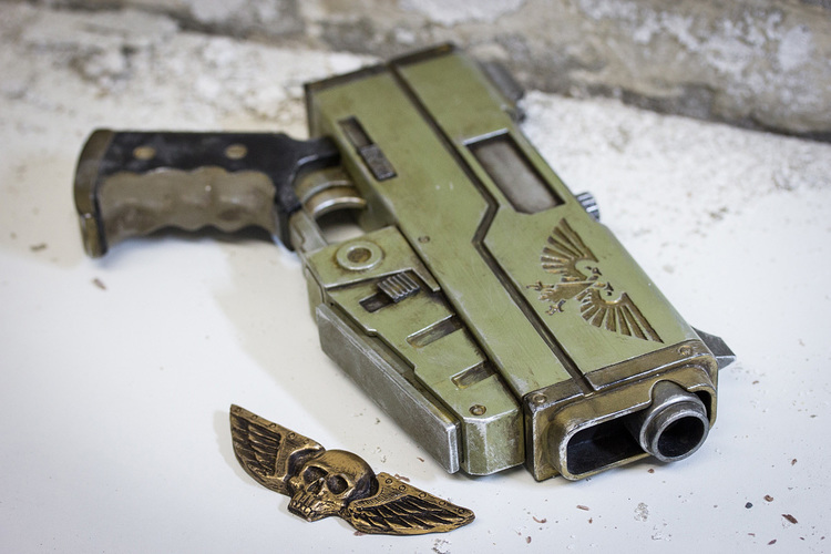 Warhammer 40K Handgun 3D Print 15276 Warhammer 40K Handgun 3D Print 15276