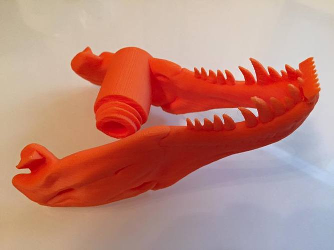 T-Rex Tape Dispenser 3D Print 1528 T-Rex Tape Dispenser 3D Print 1528