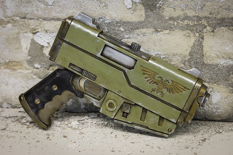 Warhammer 40K Handgun 3D Print 15282 Warhammer 40K Handgun 3D Print 15282