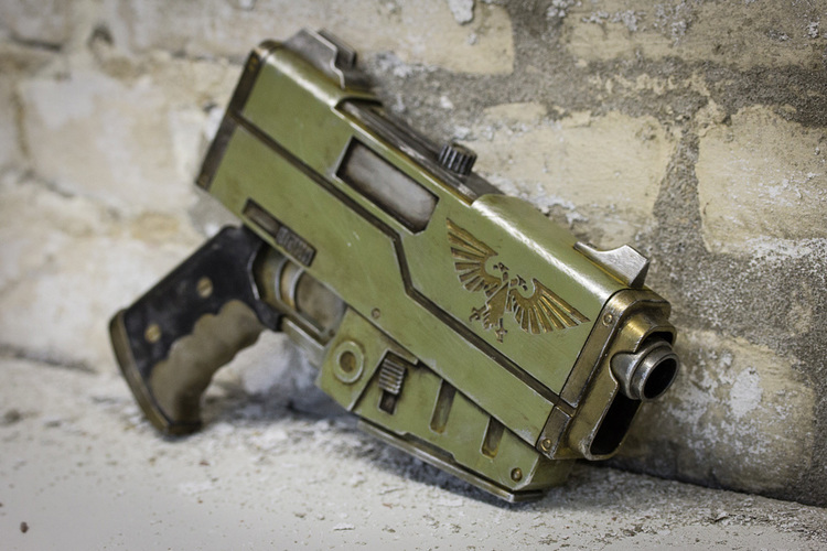 Warhammer 40K Handgun 3D Print 15283 Warhammer 40K Handgun 3D Print 15283