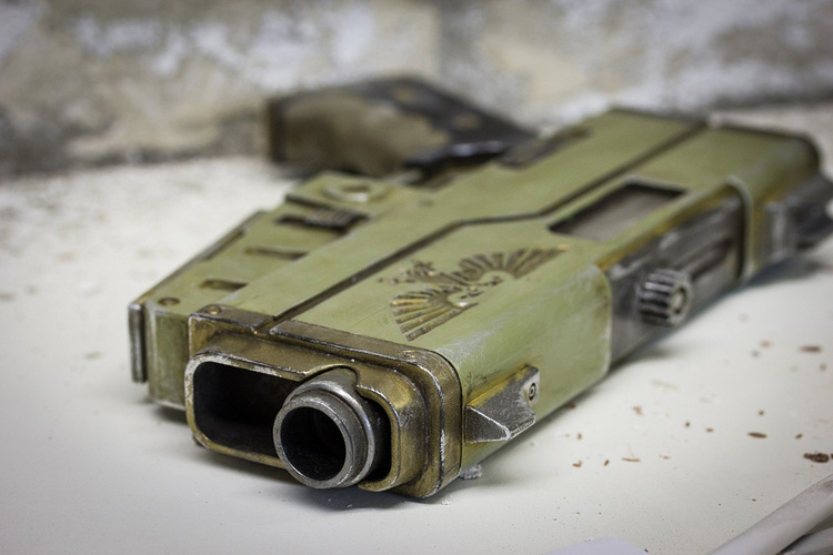 Warhammer 40K Handgun 3D Print 15285 Warhammer 40K Handgun 3D Print 15285