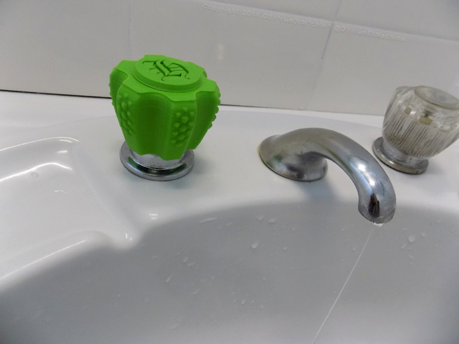 Replacement Tap Handle - Th3 B^ck-Up 3D Print 15358 Replacement Tap Handle - Th3 B^ck-Up 3D Print 15358