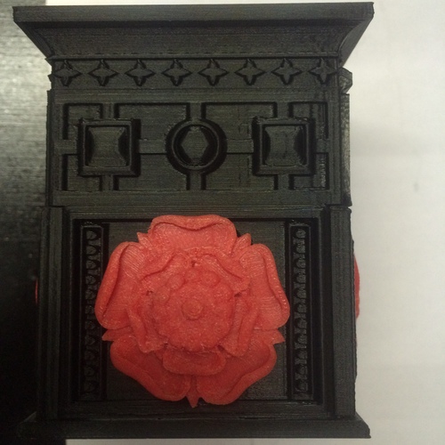 The Tudor Rose Box (with secret lock) 3D Print 1536 The Tudor Rose Box (with secret lock) 3D Print 1536