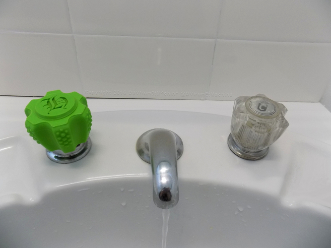 Replacement Tap Handle - Th3 B^ck-Up 3D Print 15360 Replacement Tap Handle - Th3 B^ck-Up 3D Print 15360