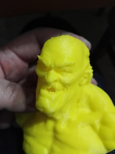 Scary old dude bust ! 3D Print 15436 Scary old dude bust ! 3D Print 15436