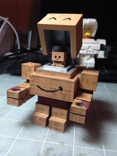 Mech City: Prototype Mech Bloxy 3D Print 15449 Mech City: Prototype Mech Bloxy 3D Print 15449