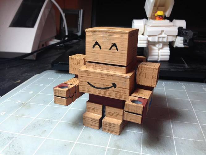Mech City: Prototype Mech Bloxy 3D Print 15453 Mech City: Prototype Mech Bloxy 3D Print 15453