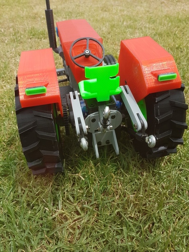 OpenRC Tractor 3D Print 15466 OpenRC Tractor 3D Print 15466