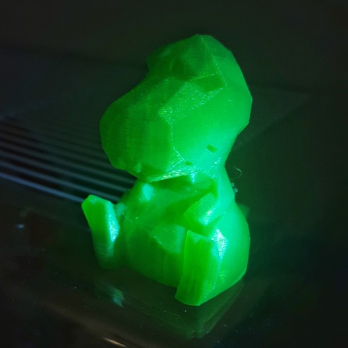 Low Poly T-rex 3D Print 15490 Low Poly T-rex 3D Print 15490