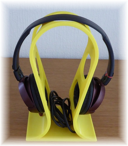 Desktop Headphones Stand 3D Print 1550 Desktop Headphones Stand 3D Print 1550