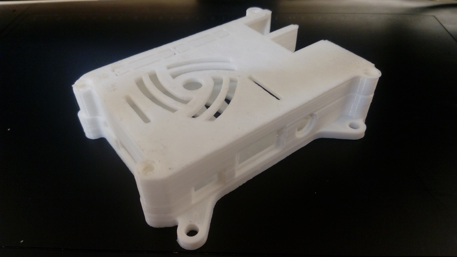 Raspberry Pi 2/B+ case for Lulzbot Mini 3D Print 15514 Raspberry Pi 2/B+ case for Lulzbot Mini 3D Print 15514