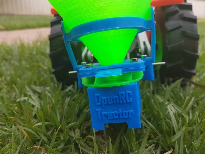OpenRC Tractor fertilizer 3D Print 15571 OpenRC Tractor fertilizer 3D Print 15571