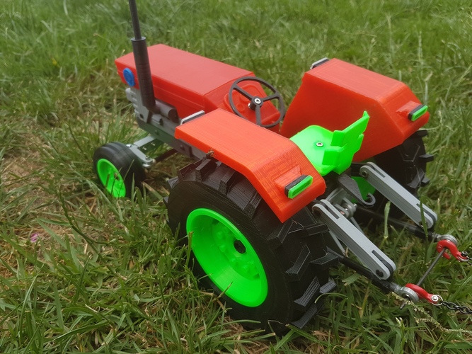 OpenRC Tractor 3D Print 15574 OpenRC Tractor 3D Print 15574