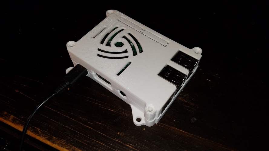 Raspberry Pi 2/B+ case for Lulzbot Mini 3D Print 15582 Raspberry Pi 2/B+ case for Lulzbot Mini 3D Print 15582