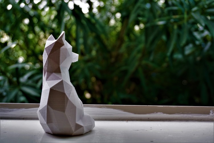 Low Poly Fox 3D Print 15587 Low Poly Fox 3D Print 15587