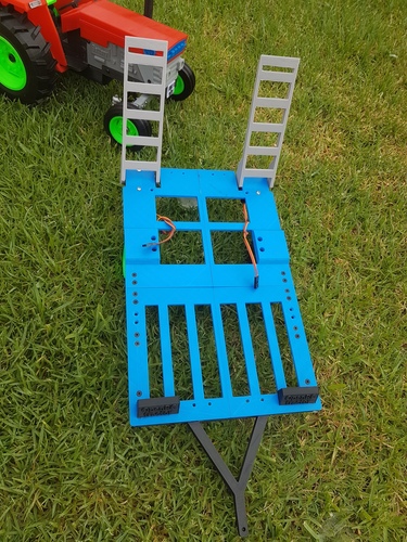 OpenRC tractor trailer 3D Print 15619 OpenRC tractor trailer 3D Print 15619