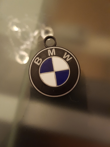 BMW key chain 3D Print 15629 BMW key chain 3D Print 15629
