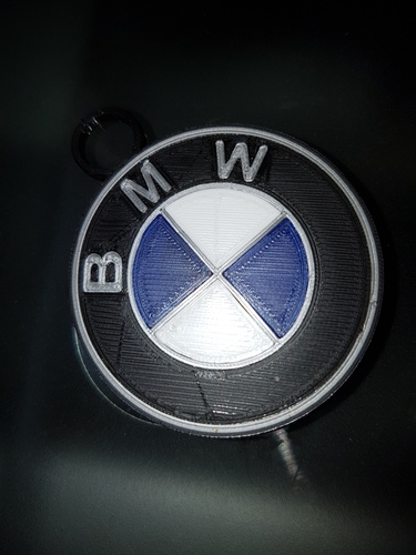 BMW key chain 3D Print 15631 BMW key chain 3D Print 15631