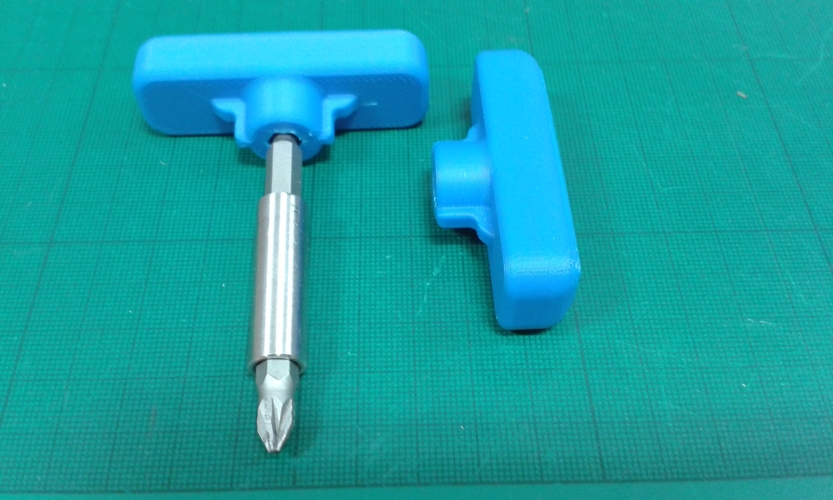 T handle Screw Driver 3D Print 15654 T handle Screw Driver 3D Print 15654