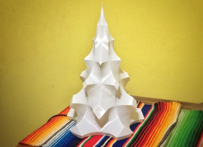 Christmas Tree 3D Print 15657 Christmas Tree 3D Print 15657