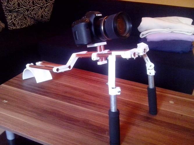 Very variable camera rig (double shouldermount, followfocus, bre 3D Print 15668 Very variable camera rig (double shouldermount, followfocus, bre 3D Print 15668